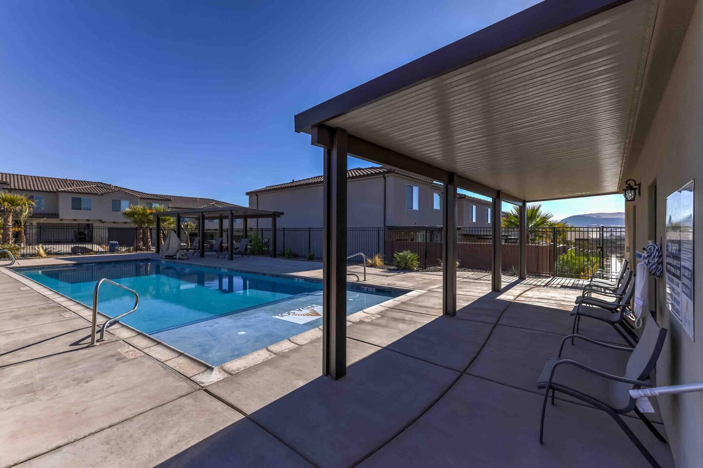 Public pool available year round (heated)