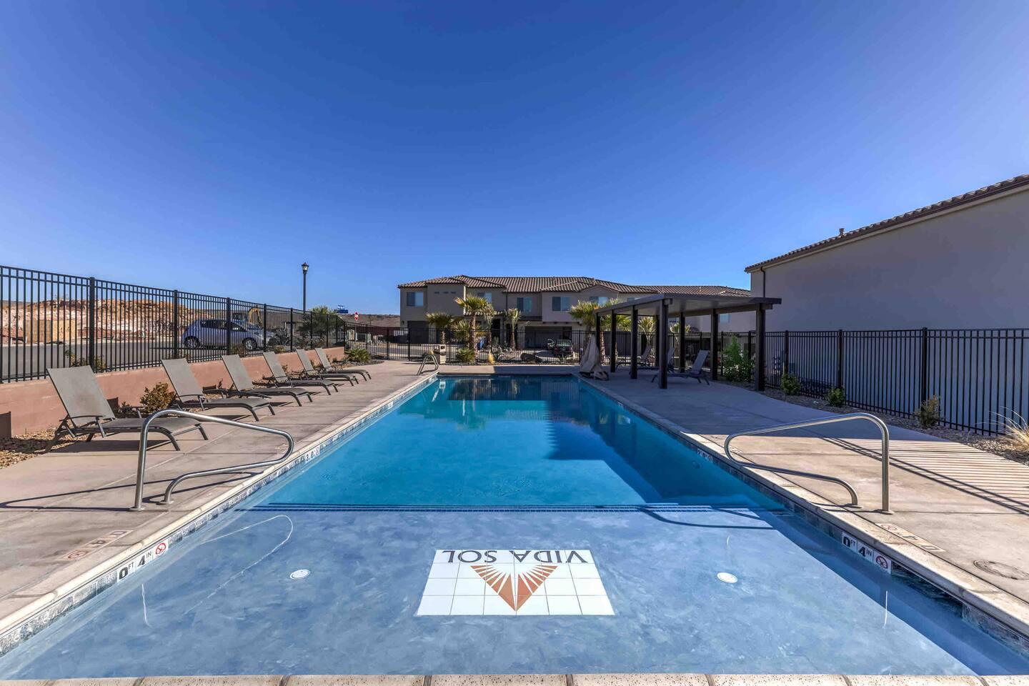 Public pool available year round ( heated)